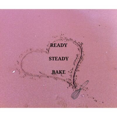 READY STEADY BAKE PINK HEART BKGROUND Thumbnail