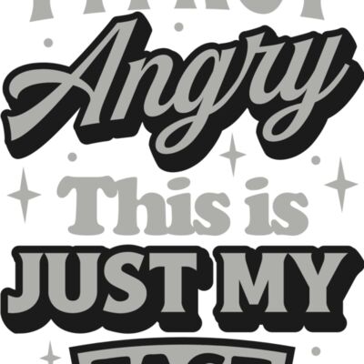 Im not angry SVG Thumbnail