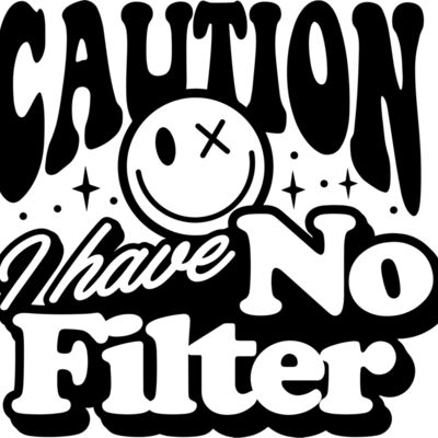 Caution I ave no filter SVG Thumbnail