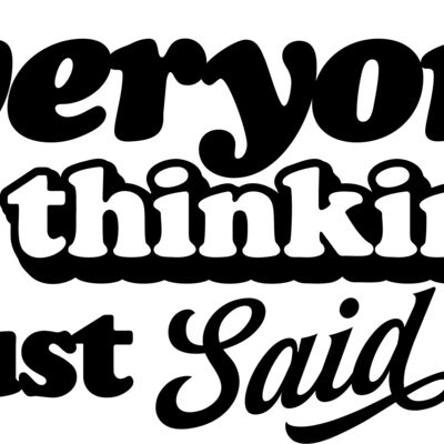 Everyone was thinking it SVG Thumbnail