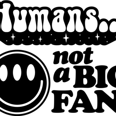 Humans not a big fan SVG Thumbnail