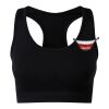 TriDri® seamless '3D fit' multi-sport sculpt solid colour bra Thumbnail