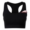 TriDri® seamless '3D fit' multi-sport sculpt solid colour bra Thumbnail