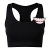 TriDri® seamless '3D fit' multi-sport sculpt solid colour bra Thumbnail