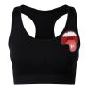 TriDri® seamless '3D fit' multi-sport sculpt solid colour bra Thumbnail