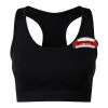 TriDri® seamless '3D fit' multi-sport sculpt solid colour bra Thumbnail