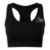 TriDri® seamless '3D fit' multi-sport sculpt solid colour bra Thumbnail