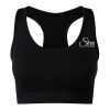 TriDri® seamless '3D fit' multi-sport sculpt solid colour bra Thumbnail