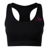 TriDri® seamless '3D fit' multi-sport sculpt solid colour bra Thumbnail