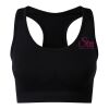 TriDri® seamless '3D fit' multi-sport sculpt solid colour bra Thumbnail
