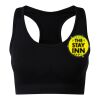 TriDri® seamless '3D fit' multi-sport sculpt solid colour bra Thumbnail