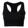 TriDri® seamless '3D fit' multi-sport sculpt solid colour bra Thumbnail