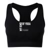TriDri® seamless '3D fit' multi-sport sculpt solid colour bra Thumbnail