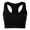 TriDri® seamless '3D fit' multi-sport sculpt solid colour bra Thumbnail