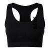 TriDri® seamless '3D fit' multi-sport sculpt solid colour bra Thumbnail