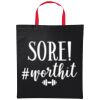 Varsity cotton shopper short handle Thumbnail