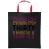 Varsity cotton shopper short handle Thumbnail