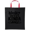 Varsity cotton shopper short handle Thumbnail