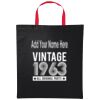 Varsity cotton shopper short handle Thumbnail