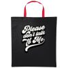 Varsity cotton shopper short handle Thumbnail