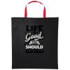Varsity cotton shopper short handle Thumbnail