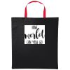 Varsity cotton shopper short handle Thumbnail