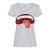 Women's valueweight v-neck T Thumbnail
