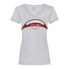Women's valueweight v-neck T Thumbnail