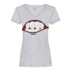 Women's valueweight v-neck T Thumbnail