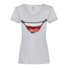Women's valueweight v-neck T Thumbnail