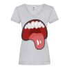 Women's valueweight v-neck T Thumbnail