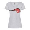 Women's valueweight v-neck T Thumbnail