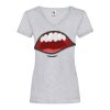 Women's valueweight v-neck T Thumbnail