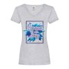 Women's valueweight v-neck T Thumbnail