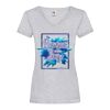 Women's valueweight v-neck T Thumbnail