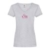 Women's valueweight v-neck T Thumbnail