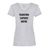 Women's valueweight v-neck T Thumbnail