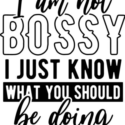 Im not a bossy Thumbnail