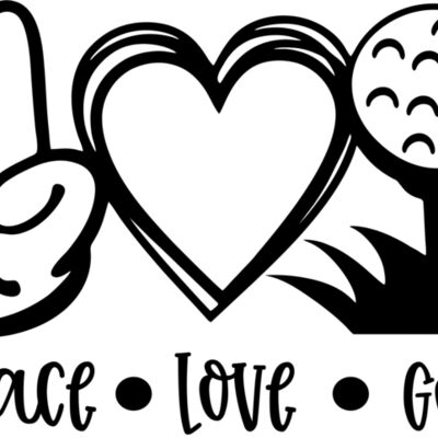 peace love golf Thumbnail