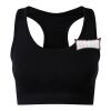 TriDri® seamless '3D fit' multi-sport sculpt solid colour bra Thumbnail