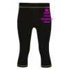 Women's TriDri® capri fitness leggings Thumbnail